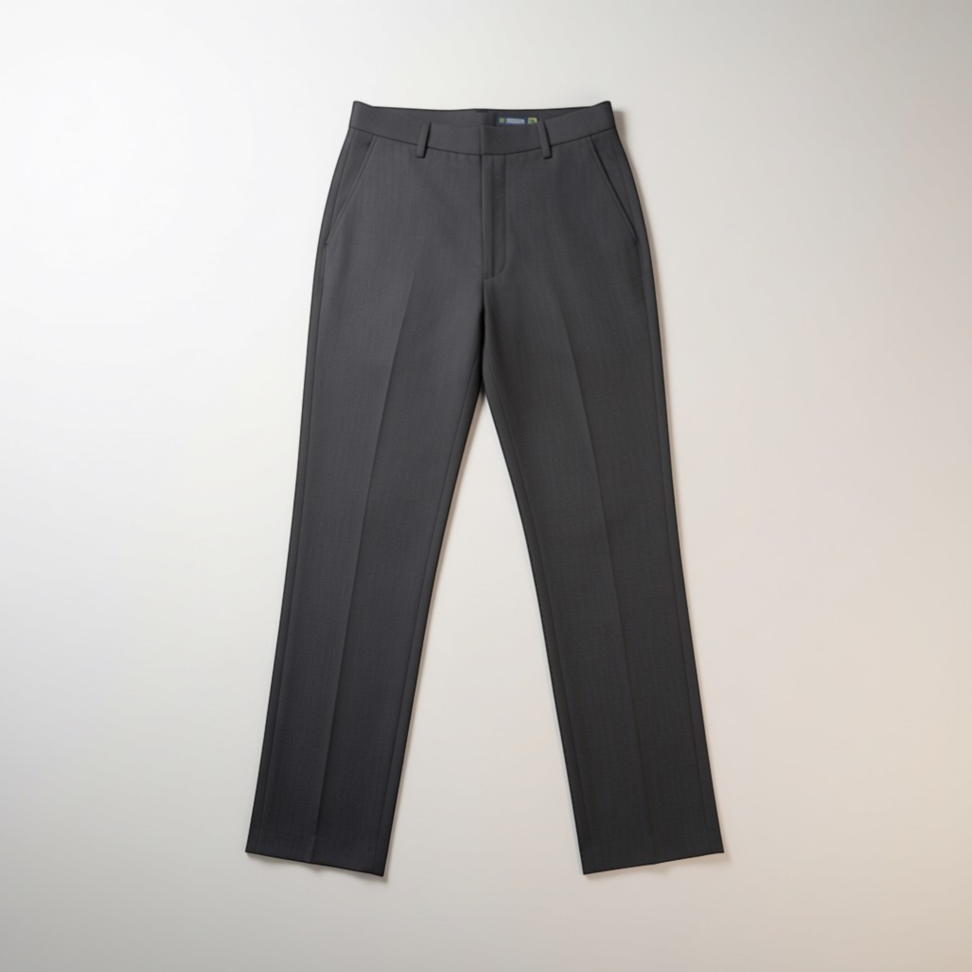 Pantalon de Mujer - Pantalon Gabardina Gris Oscuro