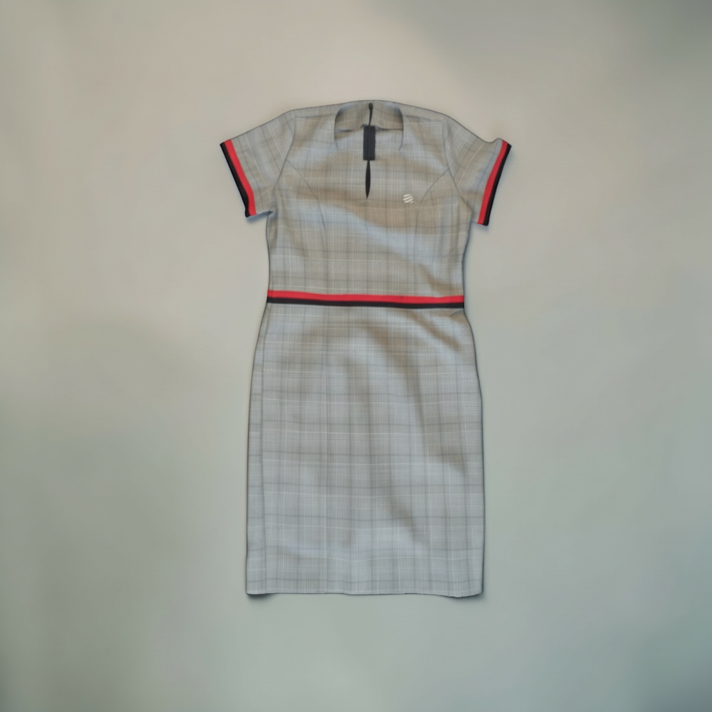 Vestido - Vestido a cuadros
